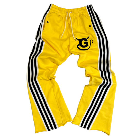 BRUCE LEE WIDE LEG TRACK PANT